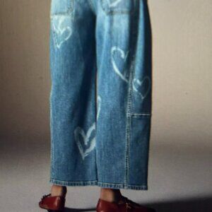 Anthropologie The Kenna Mid-Rise Heritage Barrel Jeans by Pilcro: Icon Edition